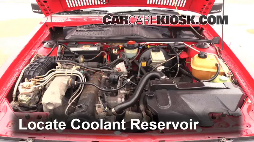1984 Audi Coupe 2.2L 5 Cyl. Coolant (Antifreeze)